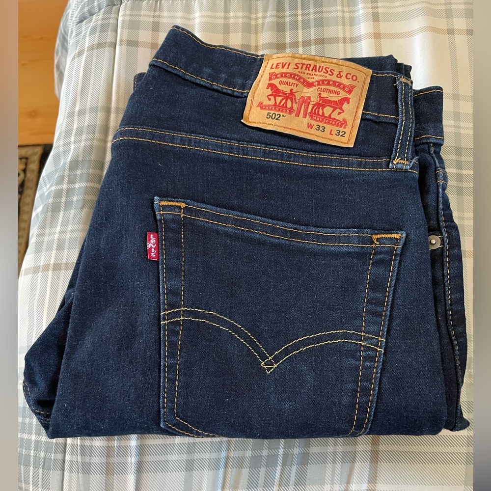 Levi's 502 Men's Blue Jeans/Original Sytle NWOT